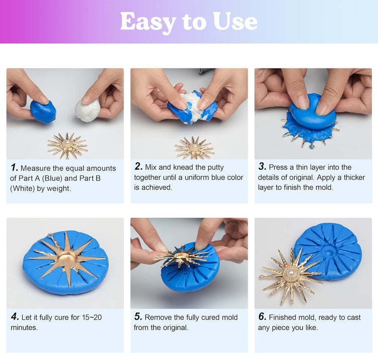 Let's Resin Silicone Mold Making Kit