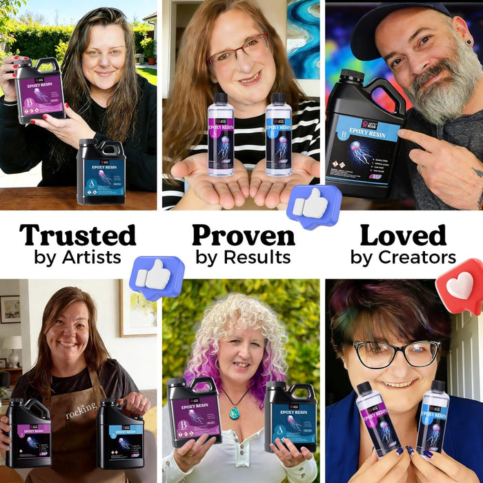 4L Crystal Clear Epoxy Resin Kit