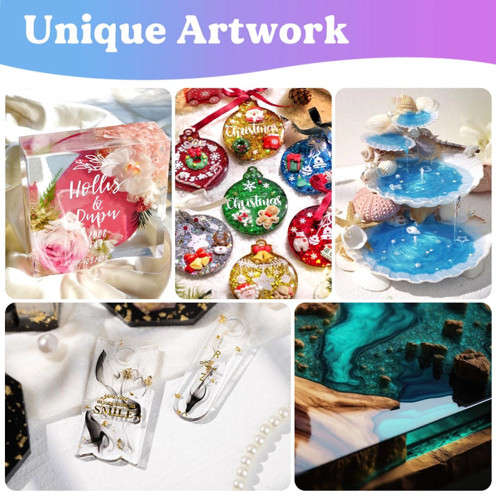 4L Crystal Clear Epoxy Resin Kit