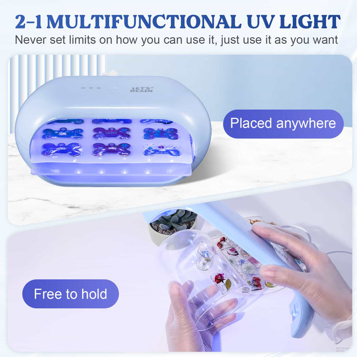 Double-Sided UV Resin Light