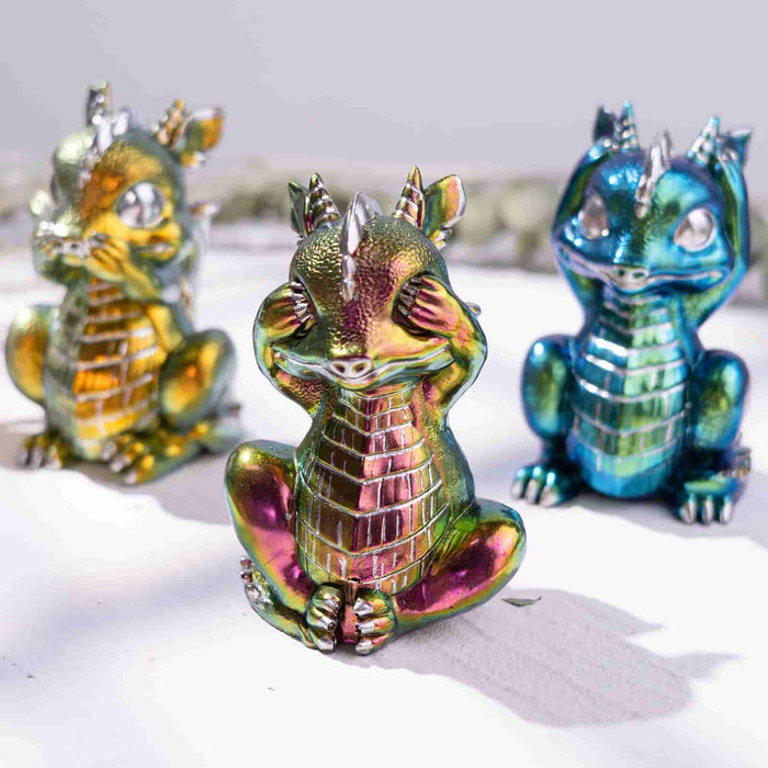 3D Dragon Molds - 3 Pcs