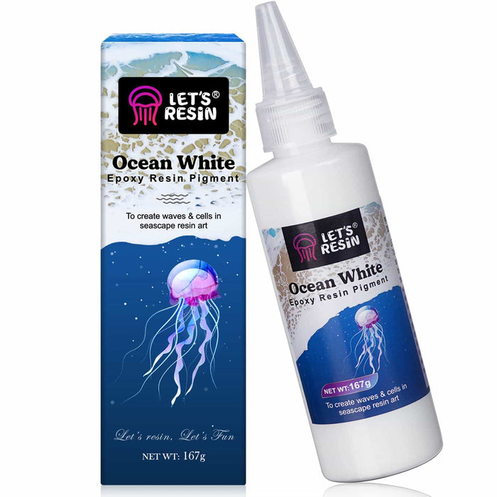 Ocean White Epoxy Resin Pigment - 167g/5.89oz