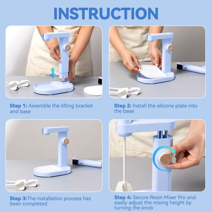 M2 Electric Resin Mixer Stand