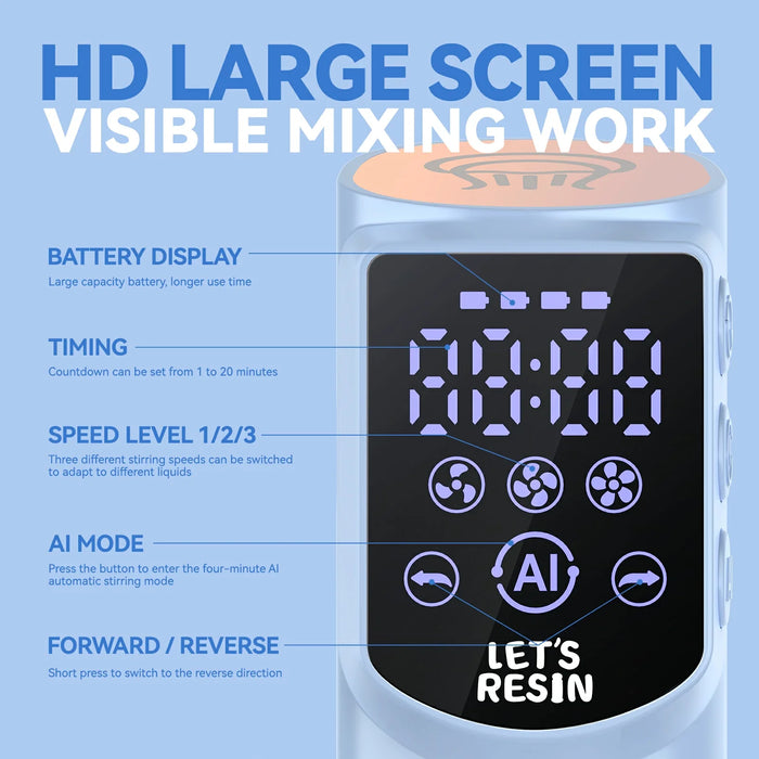 M2 Electric Resin Mixer Pro