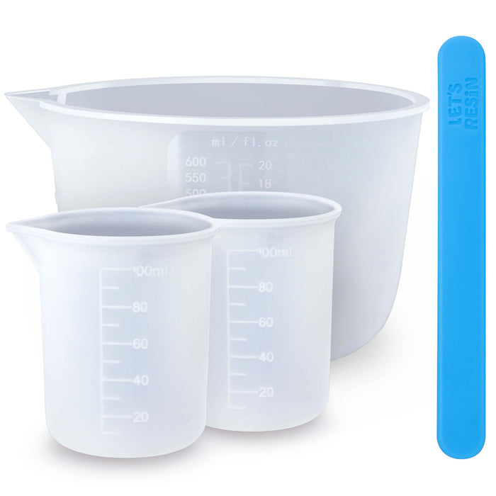 Large Silicone Measuring Cups-(DE&FR)