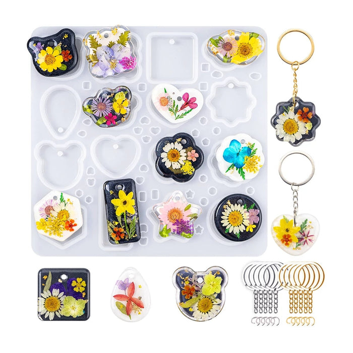 Irregular Shapes Pendant Resin Mold
