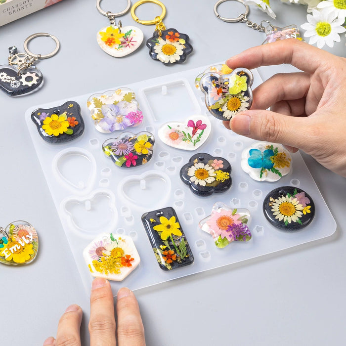 Irregular Shapes Pendant Resin Mold