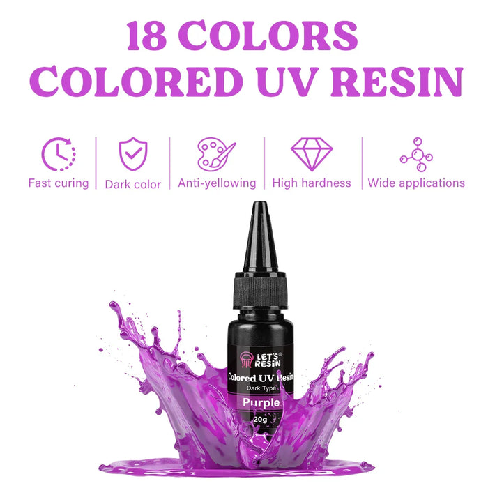 Multi-color UV Resin for Crafts