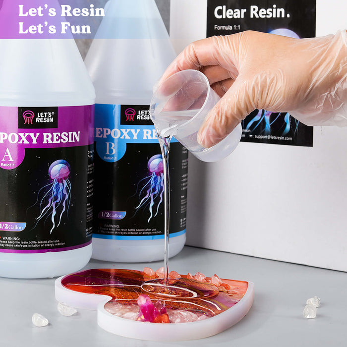 EPODEX Deep Pour & Casting Epoxy Resin Kit - Everything You Need
